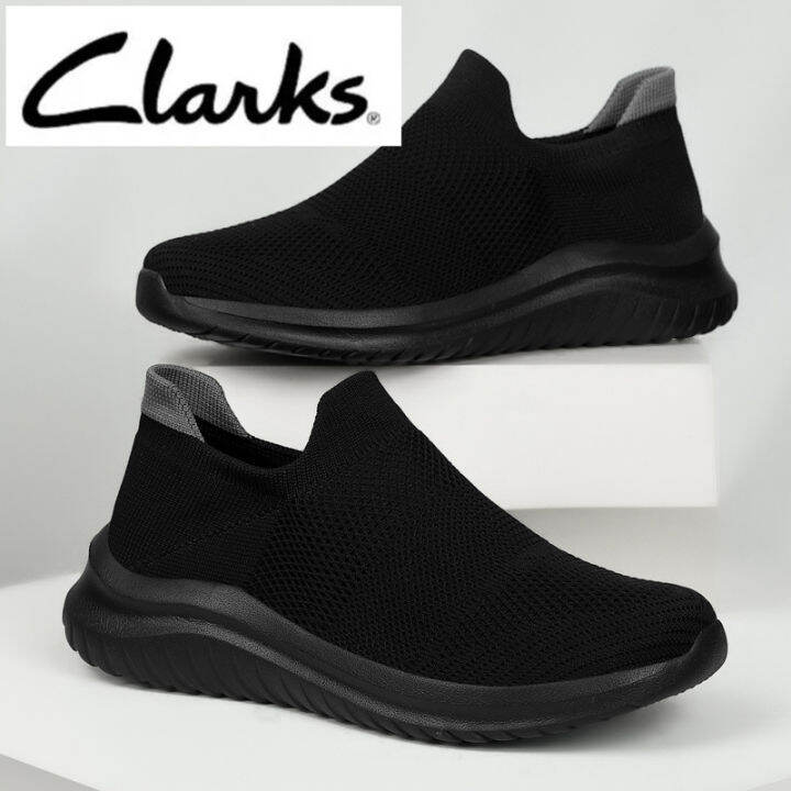 clarks-รองเท้าแตะแฟชั่นครึ่งเพนนี-ผู้ชายloafersสบายรองเท้าเปิดส้นรองเท้ากีฬาผู้ชายรองเท้าน้ำหนักเบารองเท้าผ้าใบผู้ชายรองเท้าผ้าใบระบายอากาศผู้ชาย-รองเท้าผู้ชายรองเท้าแตะขนาดใหญ่สำหรับผู้ชาย