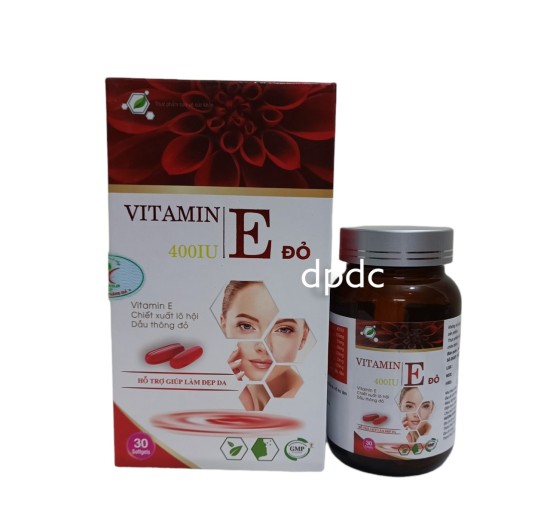 Vitamin e đỏ - bổ sung vitamin e đỏ, làm sáng da đẹp da - ảnh sản phẩm 1