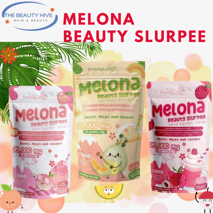 Melona Beauty (MELON FLAVOR) Slurpee Beautie Factory Collagen Japan