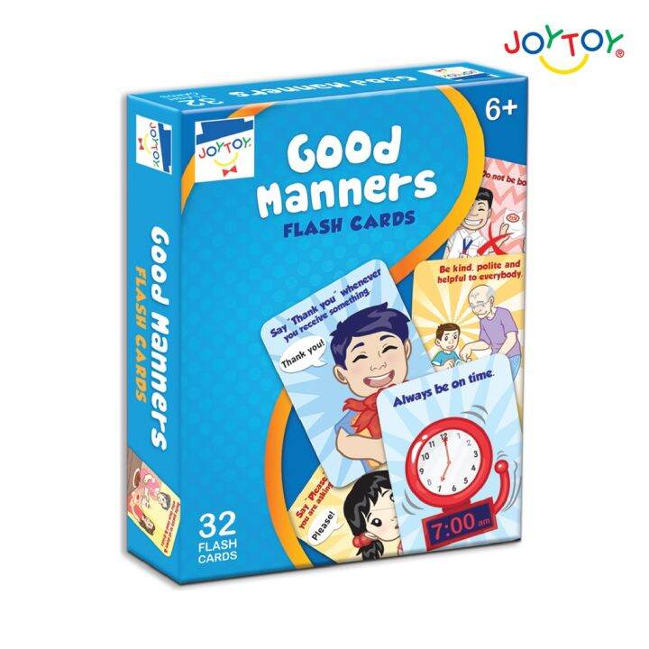 JOYTOY Good Manners Flash Cards Lazada PH