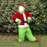 Santa Claus Costume Set Christmas Party Prom Adult Costume Role Playing Halloween Costume