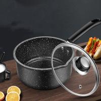 Maifan Stone Milk Pot Household Noodle Pot Baby Food Supplement Small Milk Pot Induction Cooker Gas Stove Universal Kitchen Pan