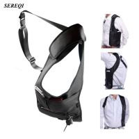 ✙∈▲ SEREQI Men Travel Anti Theft Hidden Underarm Shoulder Bag Black Nylon Pocket Mp3 Passports Mobile Phone Storage Organizer