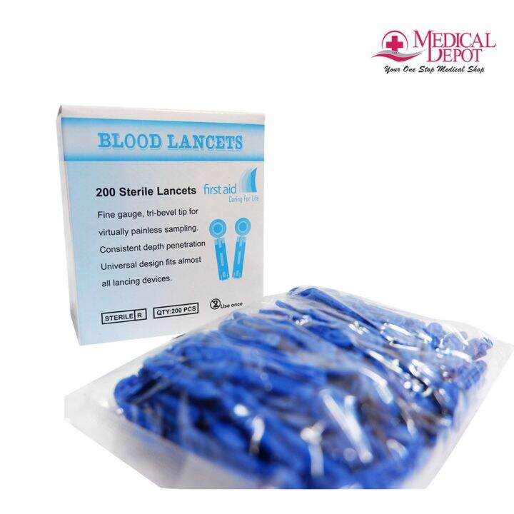 CCdMedical Depot Blood Lancet 200s | Lazada PH