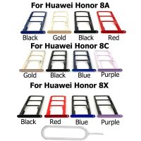 สำหรับ Huawei Honor 8A 8X 8C ซิมการ์ดสล็อตผู้ถือ Connector คอนเทนเนอร์ถาดใส่การ์ด SD อะไหล่ซ่อม-JSKB MALL