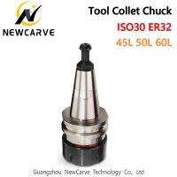 ISO30 ER32 45L 50L 60L Balance Collet Chuck G2.5 30000RPM CNC เครื่องมือ ที่วางสแตนเลสพร้อมเครื่องกลึงกัดแบบดึง NEWCARVE