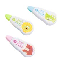 1pcs Practical Office School Tool Cartoon Animal Correction Tape Kawaii Children Learning Supplies Correction Sticker Correction Liquid Pens