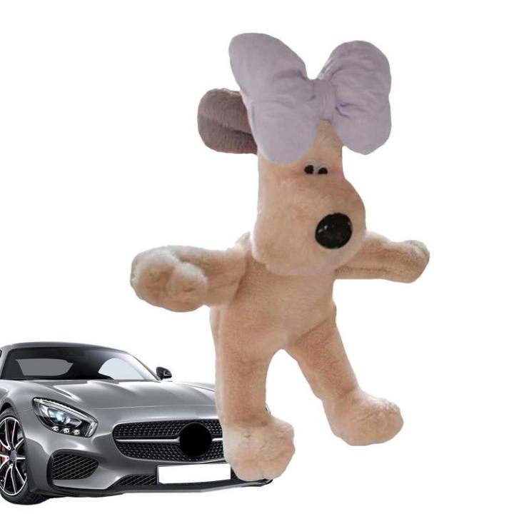 car-dog-doll-dog-plush-toy-with-bow-tie-car-ornament-plush-doll-decoration-home-room-auto-accessories-car-interior-decoration-graceful