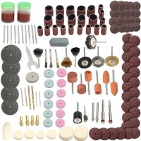 142Pcs Electric Grinder Rotary Tool Accessory Bit Set For Dremel Grinding Sanding Polishing Disc Wheel Tip Cutter Drill Disc