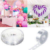 5M Clear ตกแต่งบอลลูน Strip Arch Garland ลำแสงเทป Party DecorAmazon ขายร้อน5M คู่หลุม Hole สายยึดเกี่ยวลูกโป่งวันเกิดกำแพงฉากหลัง Arrangement บอลลูนตกแต่งงานแต่ง Link Strip บอลลูน Firecracke