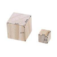 20/50PCS/Lot DIY 10mm/20mm Wooden Square Blocks High quality Mini Cubes Embellishment for Woodwork Craft Traps  Drains