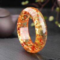 กำไลการกรองน้ำ Gelang Amber ดอกไม้สีแดงสไตล์มาตรฐานสร้อยข้อมือไข่มุกกำไลข้อมือความกว้างมาตรฐาน