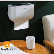 Hộp đựng giấy nhà vệ sinh giúp chống ướt kèm kệ để đồ thông minh