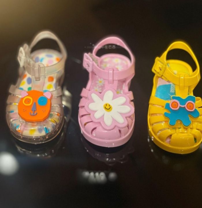 ready-stock-2022-new-melissa-children-sandals-woven-bag-cartoon-roman-sandals-girls-shoes-beach-shoes