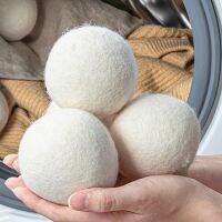 3/6Pcs 5/7CM Hot Wool Dryer Balls Reusable Softener Washing Machine accessories