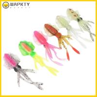 WAPKTY 1Pcs 5สี 10/12/15ซม. Swimbait ซิลิโคน เหยื่อปลอม เหยื่อปลาหมึก เหยื่อนุ่ม เหยื่อตกปลา