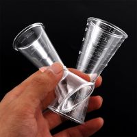 10/20ml or 20/40ml Cocktail Shake Measuring Cup Kitchen Bar Tool Scale Cup Beverage Alcohol Measuring Cup Kitchen Gadget