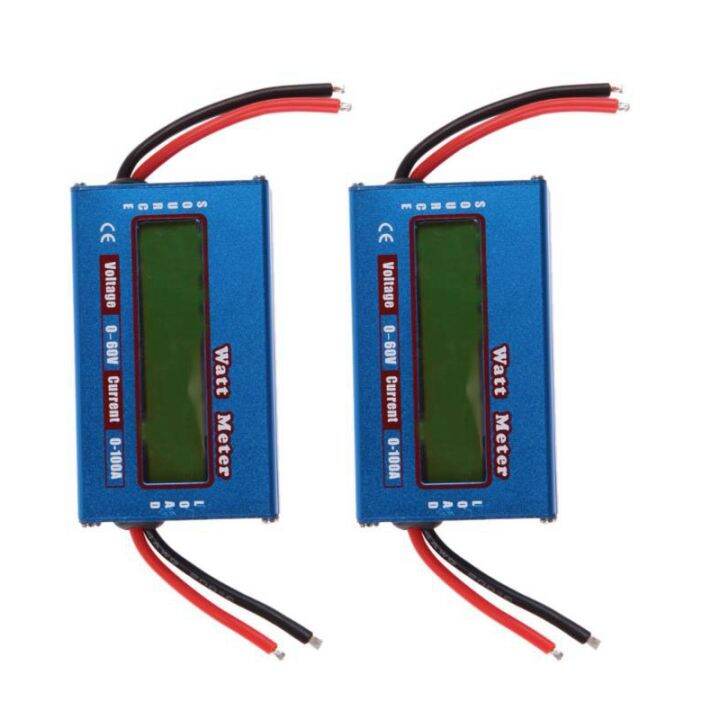 Digital Wattmeter Watt Meter Power Meter DC 60V 100A Balance Voltage