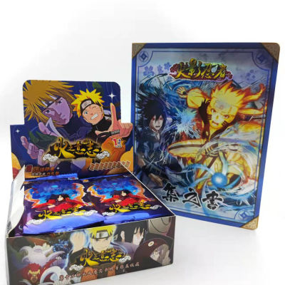 New Original Narutoes Collection Cards Uzumaki Uchiha Sasuke Haruno Sakura Kakashi Trading Card Game Children Birthday Gift Toy