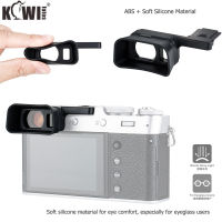 Kiwi Lembut Silikon Kamera Panjang Eyecup Pemidang Tilk untuk Fuji Fujifilm X100V Mata ที่่บังเลนส์ใกล้ตา