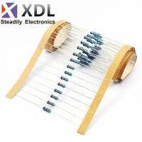 100pcs 1/4W 1M-22M 1 Metal Film Resistor 0.25W 1.2M 1.5M 1.8M 2M 2.2M 2.4M 3M 3.3M 3.9M 4.3M 4.7M 5.1M 6.2M 7.5M 8.2M 10M ohms