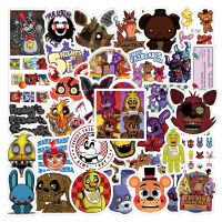 10/50Pcs/pack Fnaf Stickers Cartoon Anime Game Security Breach For Luggage Skateboard Laptop Graffiti Fan Gift Phone Car Sticker Stickers Labels