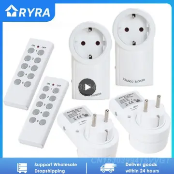 Wireless Remote Control 9938P RF Smart Socket Outlet Adaptor