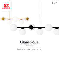 SL LIGHTING | Glamorous โคมไฟระย้าสไตล์ แกลมอรัส รุ่น GLAM-P1183/7 มีให้เลือก 2 สี