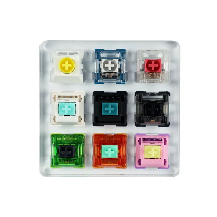 9 Key Switch Tester JWK TTC Equalz Kailh MX Switches Kiwi Tangerine