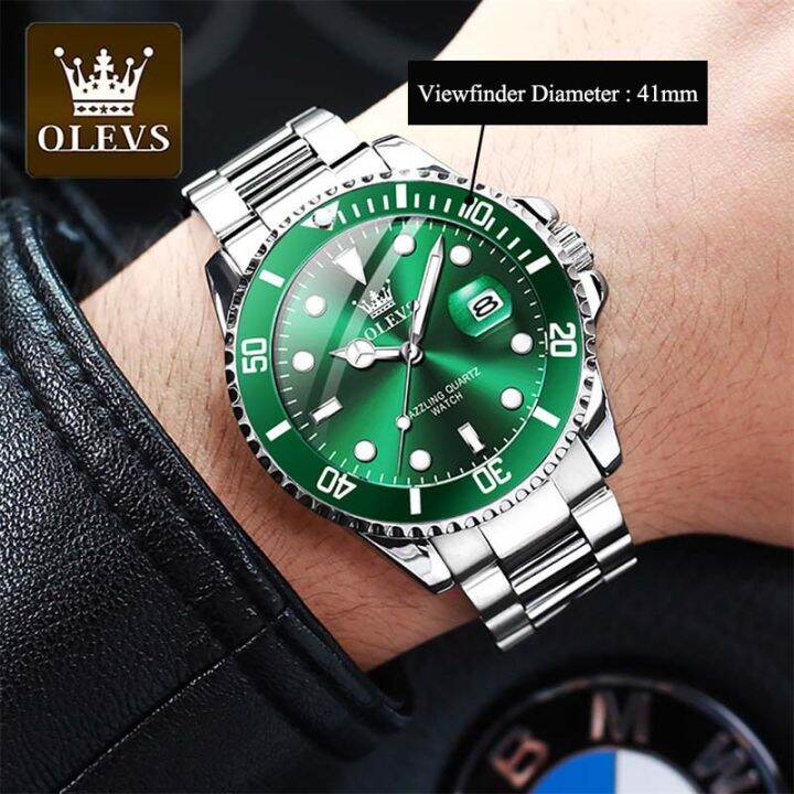 olevs-mens-quartz-นาฬิกาแบรนด์หรูธุรกิจกันน้ำ-luminous-large-dial-นาฬิกาข้อมือผู้ชายกีฬานาฬิกาสแตนเลส