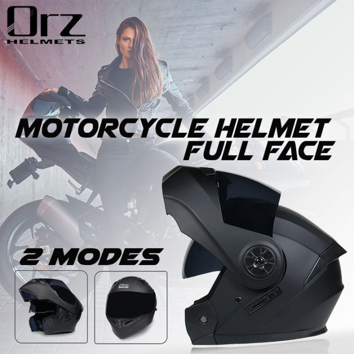 ICC Standard Motorcycle Helmet Original Full Face Dual Lens Double Sun