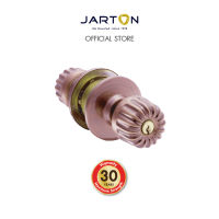 JARTON Knob Lockset ลูกบิดห้องทั่วไป หัวฟักทองสีAC จานใหญ่ รุ่น 101038