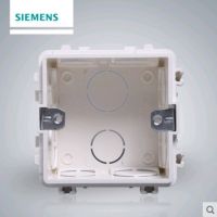 ตลับเสียบสวิตช์ Siemens กล่องด้านล่างกล่องเชื่อมต่อประเภท86กล่องเดี่ยว Gb ทั่วไปเทปคาสเซ็ตทนความร้อนสูง