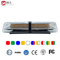 72 LED AmberYellow Roof Top LED Emergency Strobe Lights Mini Bar for Cars Trucks Snow Plow Vehicles Warning Caution Lights