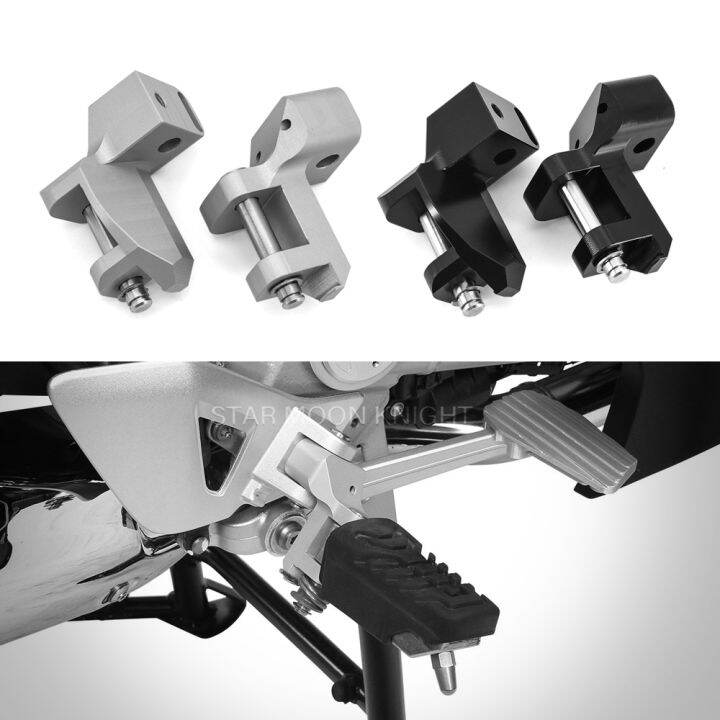 Xai Motorcycle Driver Footrest Relocation Rider Foot Pegs Footpeg Lowering Kit For Bmw R1200rt R 9105