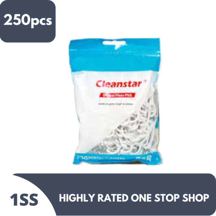 Cleanstar Dental Floss Pick 250pcs Lazada PH