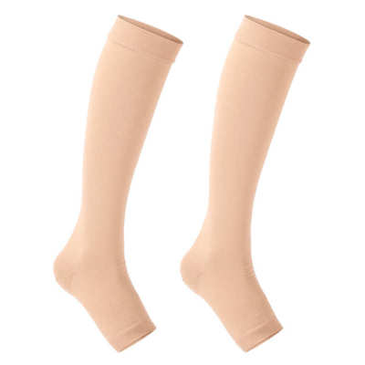 1Pair Varicose Vein Medical Stocking Elastic Socks Support Leg Shin Socks Fatigue Relief Leg Warmer Compression Calf Sleeve Sock