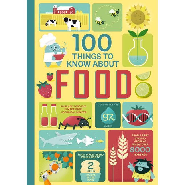 Positive attracts positive ! 100 Things to Know about Food (100 Things to Know) -- Hardback [Hardcover] หนังสือภาษาอังกฤษ พร้อมส่ง