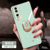 เคสมือถือสินค้าในสต็อกสำหรับ Honor 90 Lite 90Pro X8a Magic5 Pro 5G 4G 2023เคสบางพิเศษพร้อมขาตั้งหมีแฟชั่นป้องกันการกระแทกฝาหลัง Silicagel Soft