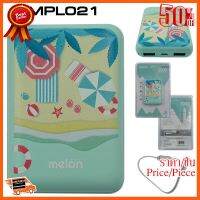 ??HOT!!ลดราคา?? Melon Power Bank (8000mAh) MPL021 ลายการ์ตูน ##ชิ้นส่วนคอม อุปกรณ์คอมพิวเตอร์ เมนบอร์ด หน้าจอ มอนิเตอร์ CPU เม้าท์ คีย์บอร์ด Gaming HDMI Core Laptop