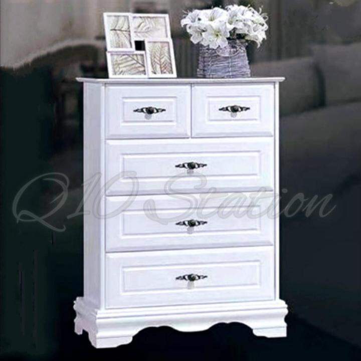 Q 10 Chest Of Drawers / Bedroom / Storage / Laci Kayu