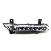 Car Front LED DRL Fog Light for Renault Fluence 2014+ Auto Driving Lamp Daytime Running Light Bumper Lamp