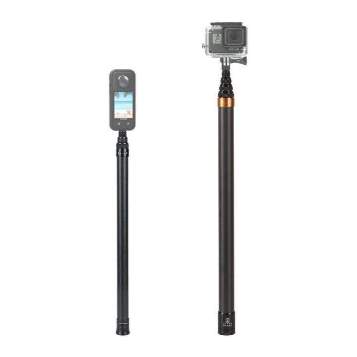 ไม้เซลฟี่ที่มองไม่เห็นสำหรับ-x3-insta360-แอ็คชั่น3-gopro-คาร์บอนไฟเบอร์3m-แบบมองไม่เห็นรุ่นขยายอุปกรณ์กล้องเซลฟี่