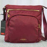 ✸♝ TUMI road 196314 ms inclined shoulder bag !Classic upg rade นำเข้า super lig ht วัสดุไนลอนกันน้ำ