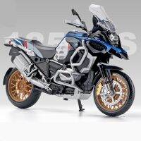 โมเดลรถมอเตอร์ไซค์รถแข่ง R1250GS รถ BMW ของ1:12รถของเล่นอัลลอยด์หล่อขึ้นรูปโลหะรถจักรยานยนต์กีฬาจำลองของสะสมโมเดลของขวัญเด็ก