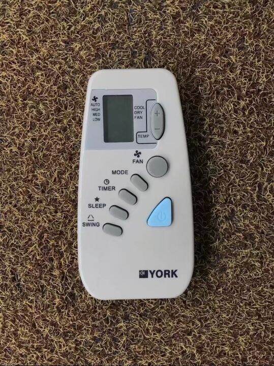 YORK York air conditioner remote control has the same general appearance and directly uses