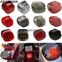 ใหม่12โวลต์ควันสีแดงไฟท้าย Layback LED หางเบรกป้ายทะเบียนแสงสำหรับ Harley Softail แฟตบอย FXST Dyna รถไฟกลางคืน FXD