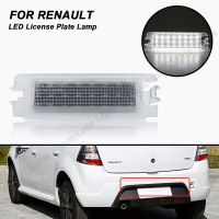 1Pcs For DACIA LOGAN 1 2004-2012 SANDERO 1 2008-2012 RENAULT CLIO II 2 2001-2004 LED License Plate Light Number Plate Lamps