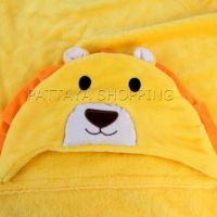 Pattaya ผ้าขนหนูลายการ์ตูน 70x100 cm เสื้อคลุมอาบน้ํา Baby cartoon cloak