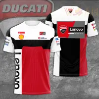 (in stock) 2022 Ducati LENOVO racing off-road speed dry summer short sleeve (free nick name and logo)